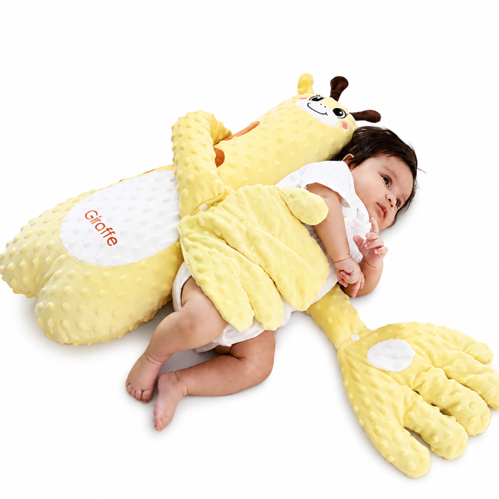 Juguete Calmante para Bebé Tipo Peluche con Dedito que Da Palmaditas – Cojín de Apego y Relajación
