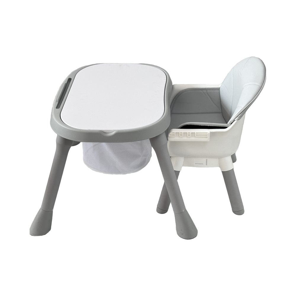 Comedor para bebe 6 en 1 - Silla Baja, Silla Alta, Mesa de Juegos y Mucho Más