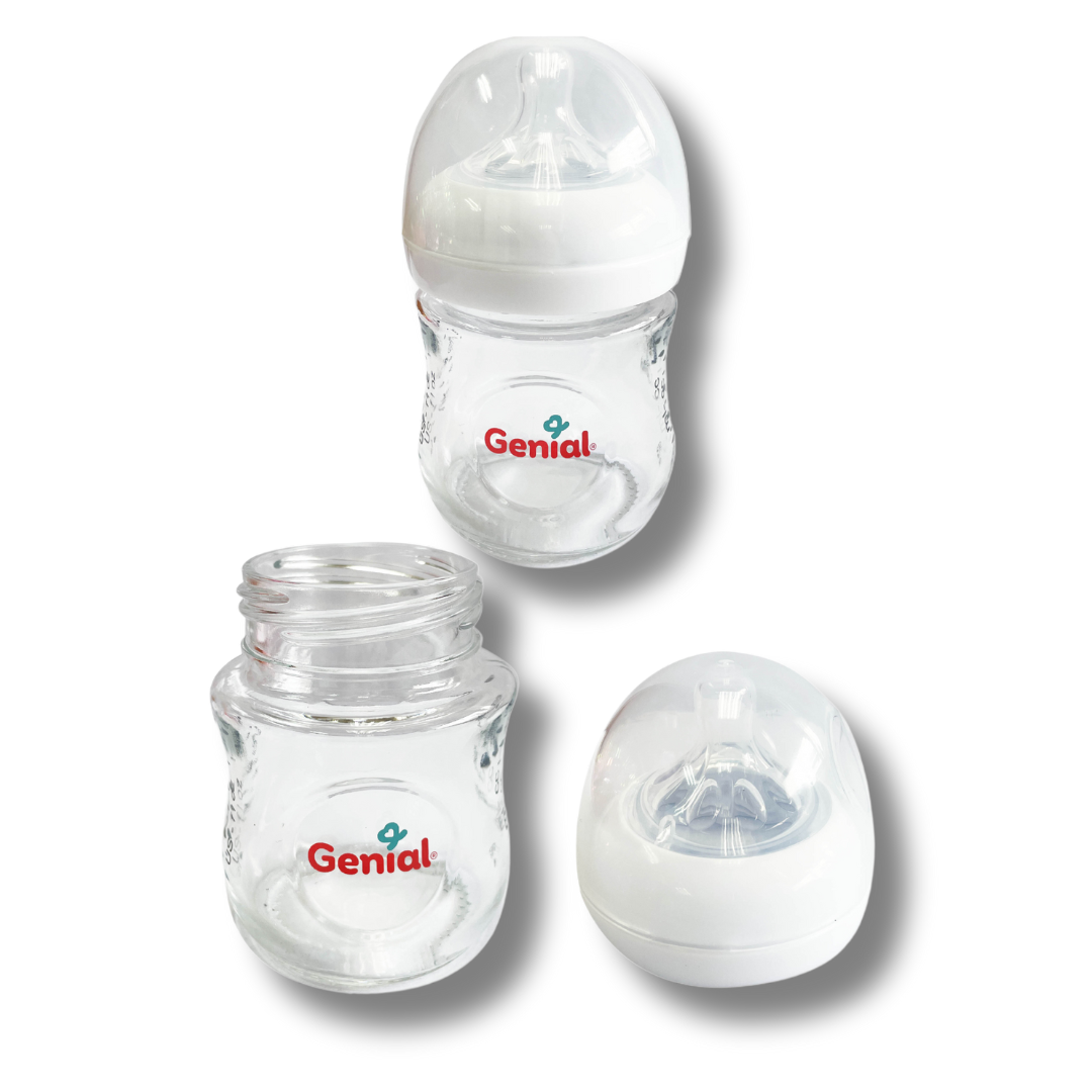 Biberón Para Bebé de Vidrio - 120 ml