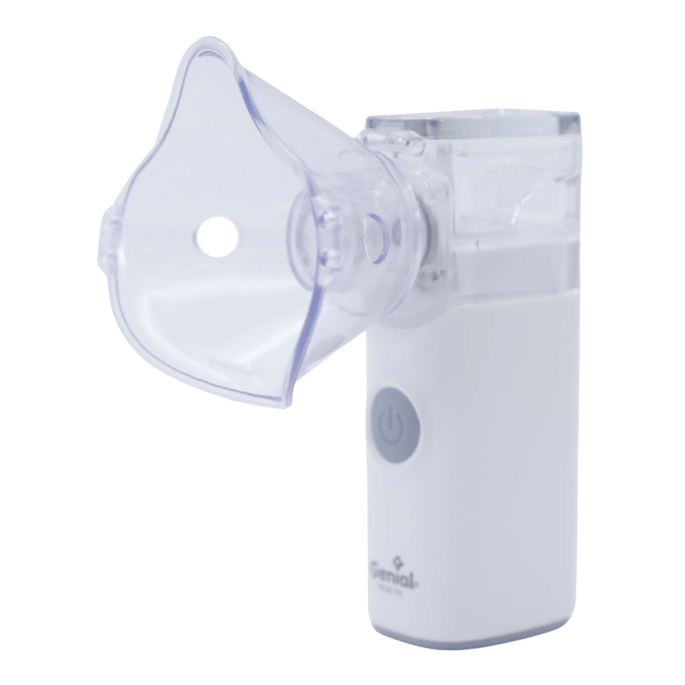 Nebulizador Portátil Genial Health QuietMist para Adultos y Niños – Silencioso, Ligero y Compacto