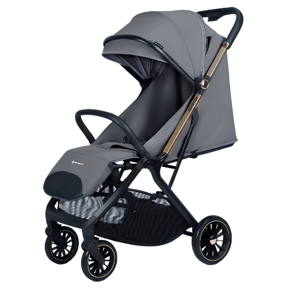 Coche de Lujo para Bebé - Mecanismo de Cierre Automatico