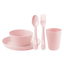 Set de Alimentación para Bebé Genial 6 Piezas – Plato, Bowl, Vaso y Cubiertos, BPA Free 6+ Meses