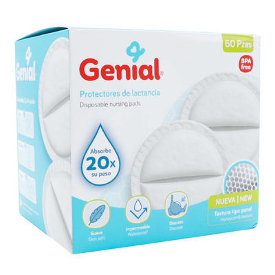 Protectores de Lactancia Desechables - Paquete de 60 unidades