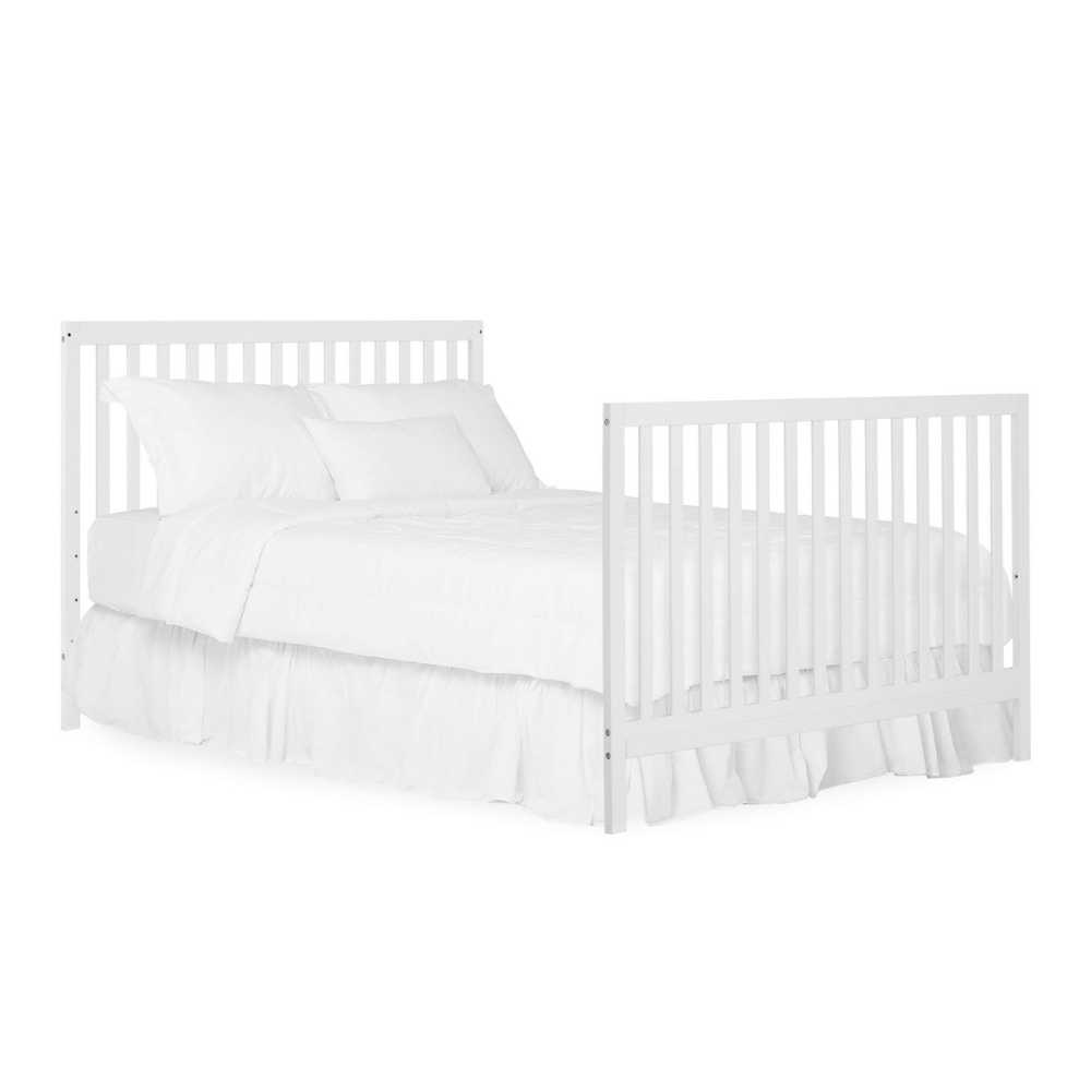 Cuna de Madera Para Bebe Multiuso 5 en 1 - Tamaño 135 x 75 x 89cm
