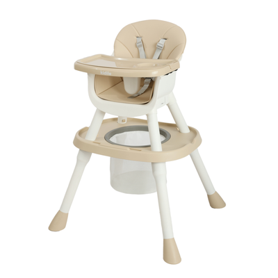 Comedor para bebe 6 en 1 - Silla Baja, Silla Alta, Mesa de Juegos y Mucho Más