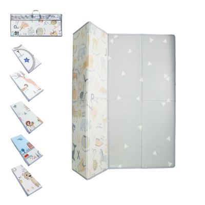 Tapete de Juego Plegable Genial para Bebé 2 × 1.8 m – Reversible, Impermeable y BPA Free