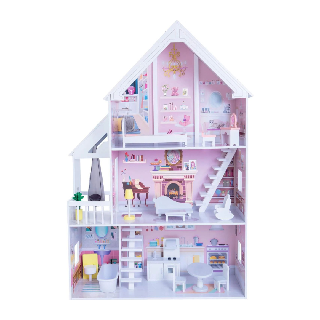 Casita de Madera Para Niñas (126cm x 82cm)