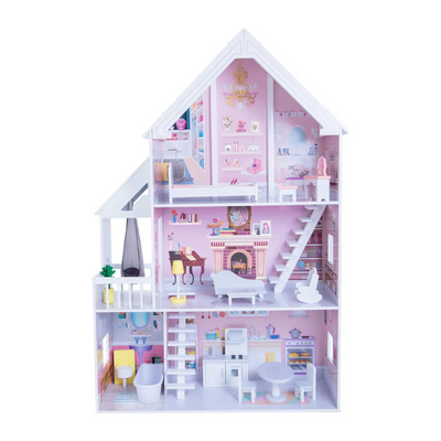 Casita de Madera Para Niñas (126cm x 82cm)