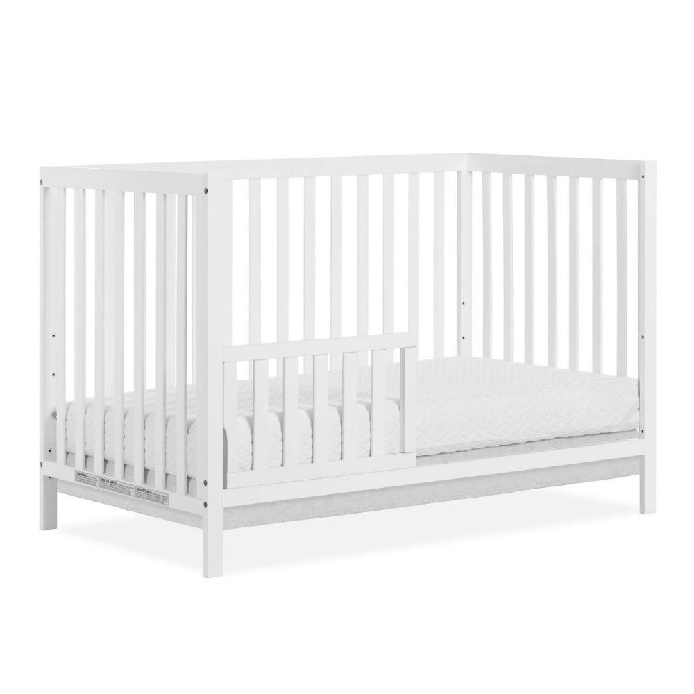 Cuna de Madera Para Bebe Multiuso 5 en 1 - Tamaño 135 x 75 x 89cm