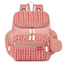 Mochila Pañalera para Bebé de Gran Capacidad con Compartimentos para Biberones y Bolsillos Laterales – 35 x 35 x 19 cm