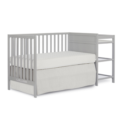 Cuna de Madera Para Bebés 2 en 1 - Cuna y Cambiador - Tamaño 180 x 76 x 91 cm