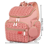 Mochila Pañalera para Bebé de Gran Capacidad con Compartimentos para Biberones y Bolsillos Laterales – 35 x 35 x 19 cm