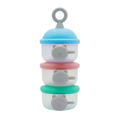 Dispensador de Leche en Polvo Apilable (3 contenedores)