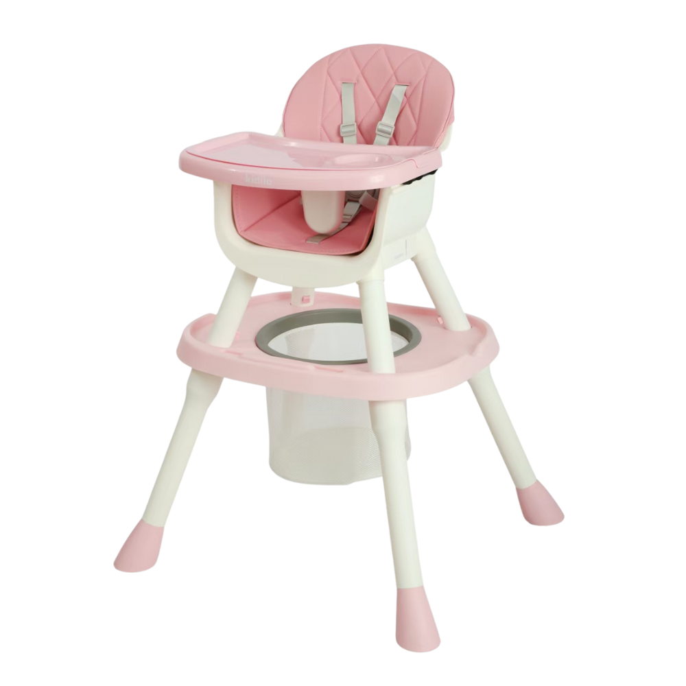 Comedor para bebe 6 en 1 - Silla Baja, Silla Alta, Mesa de Juegos y Mucho Más
