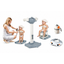 Estación de Baño Ajustable para Bebé con Soporte Ergonómico y Ducha Incluida – 2+ Años