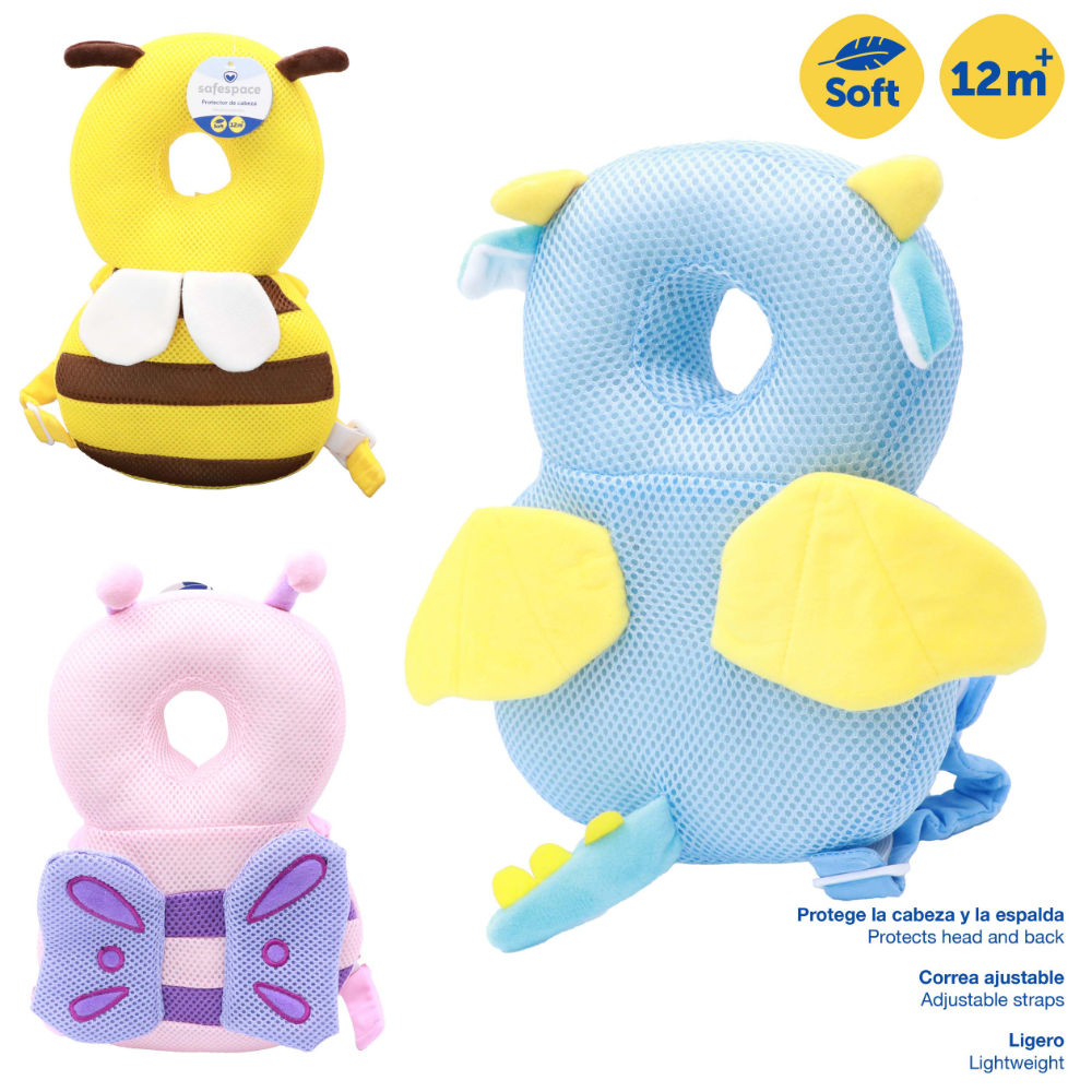 Mochila Protectora de Cabeza Para Bebé