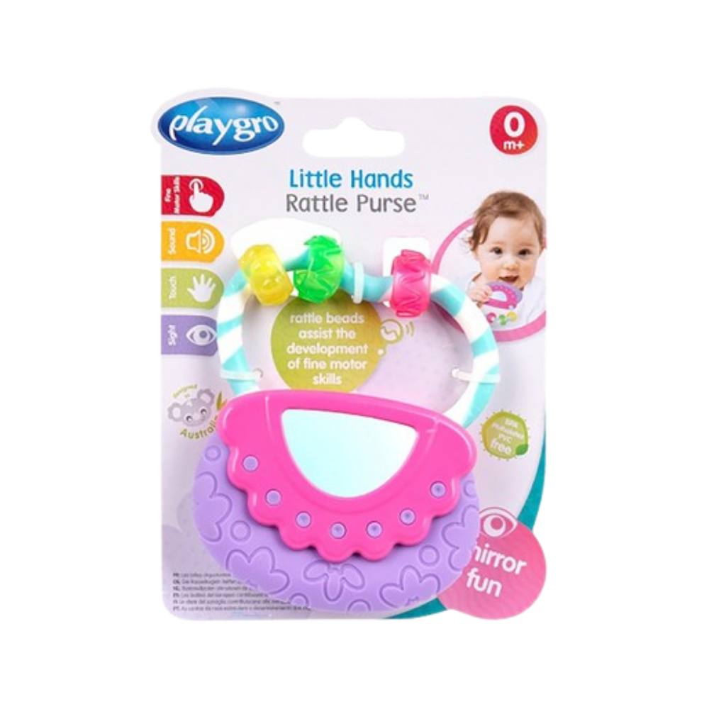 Sonajero Para Bebé Bolso Little Hands