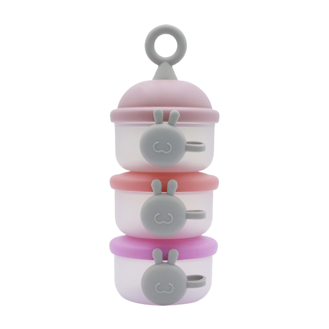 Dispensador de Leche en Polvo Apilable (3 contenedores)