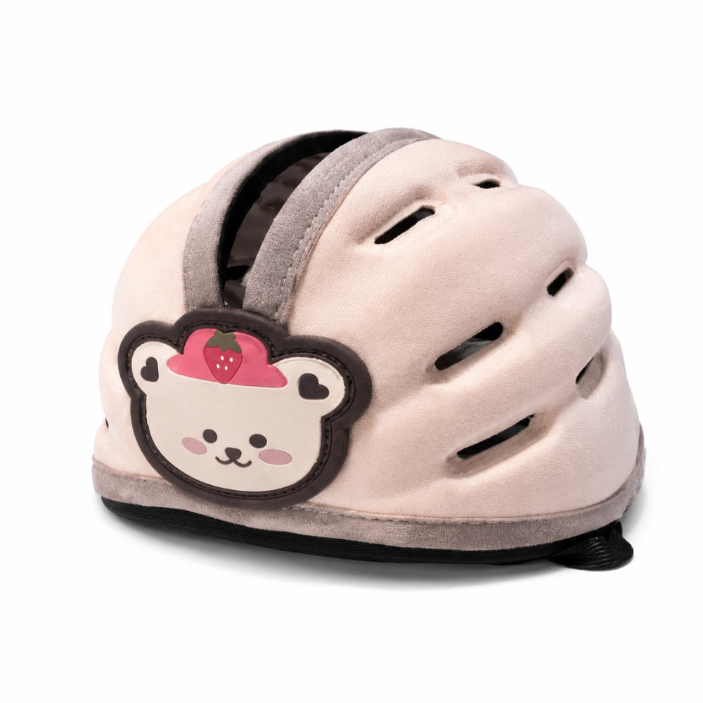 Casco Protector Acolchado para Bebé Antigolpes con Correa Ajustable – Protección para Gateo y Primeros Pasos