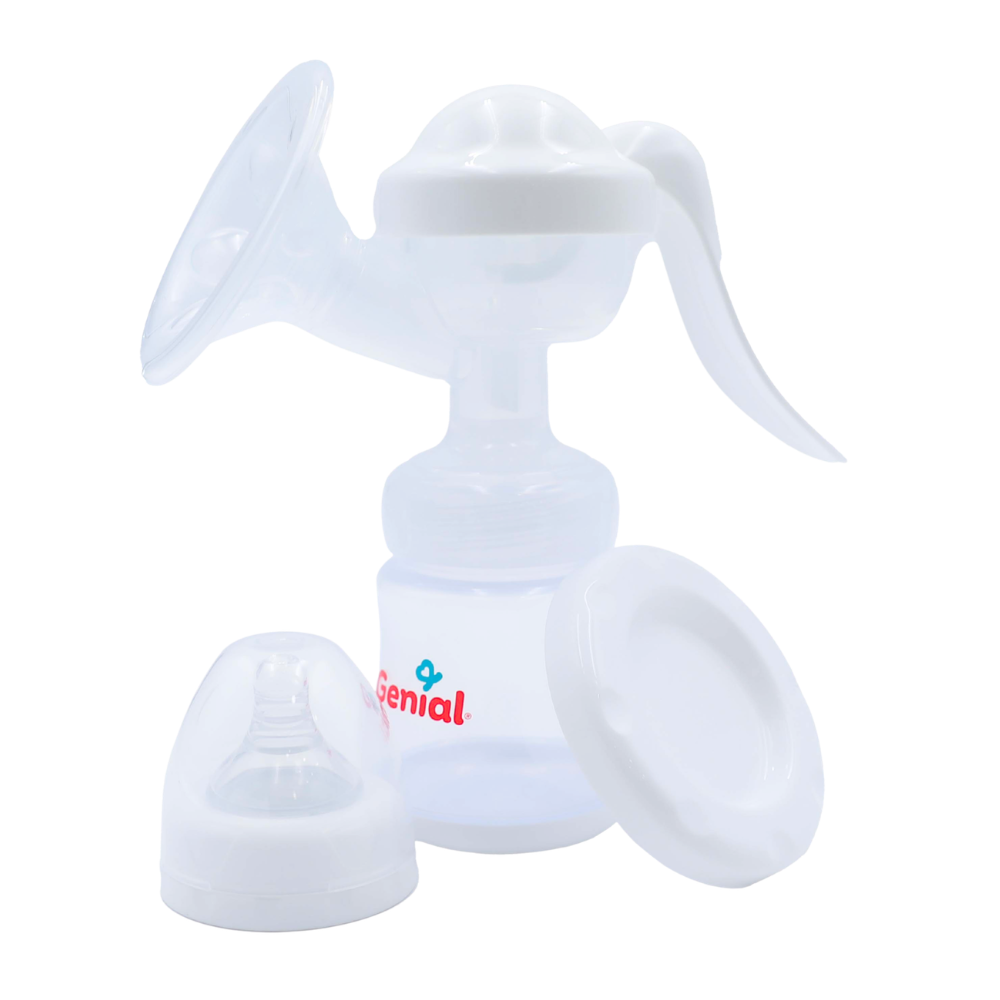 Extractor de Leche Manual Genial – 2 Modos de Bombeo, BPA Free y Portátil