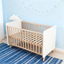 Cuna para Bebe de Madera Tamaño 125 x 92 x 65cm - Fabricada en Madera de Araucaria Australiana