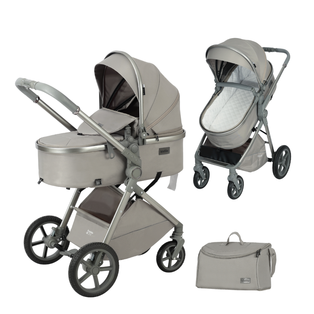 Coche Para Bebé Estilo Moises Modelo V8 - Incluye Pañalera y Mosquitero
