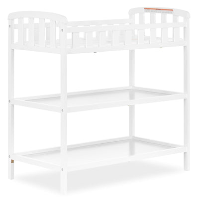 Cambiador para Bebe en Madera de Pino - Blanco