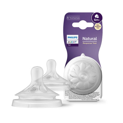 Tetina Natural Response 6m+ (Flujo 6)