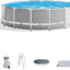 Intex 15FT x 48IN (Incluye Bomba, Filtro, Escalera, Forro y Tapiz de Suelo)