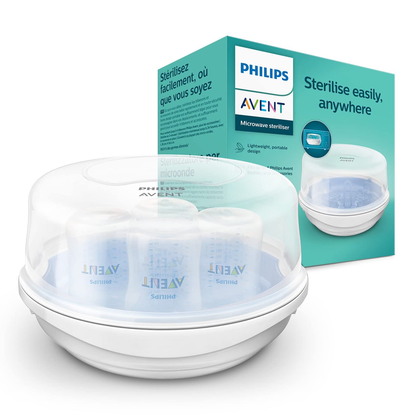 Esterilizador A Vapor Para Microondas