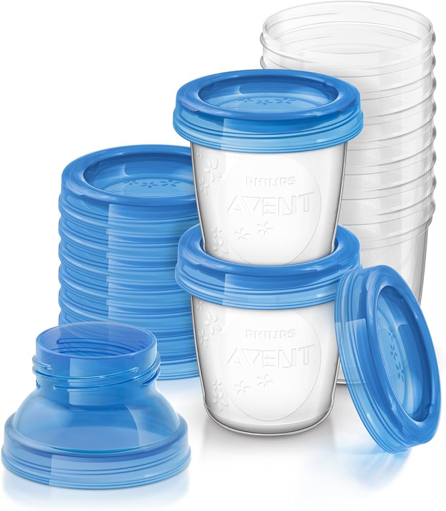 Envases para Leche Materna (10 vasos de recolección)