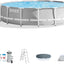 Intex 14FT x 42IN (Incluye Bomba, Filtro, Cobertor y Tapiz de Suelo)