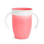 Vaso 360 7 OZ. Con Asas y Tapa - Rosa