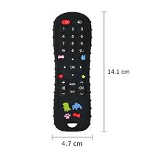 Mordedor de Silicona Genial para Bebé Tipo Control Remoto – Multitexturas, BPA Free, 6+ Meses
