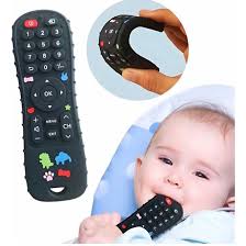 Mordedor de Silicona Genial para Bebé Tipo Control Remoto – Multitexturas, BPA Free, 6+ Meses